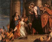  Paolo  Veronese Christ and the Woman with the Issue of Blood oil painting picture wholesale